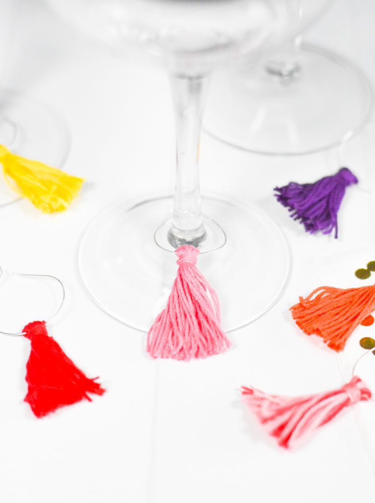 Make Easy DIY Tassel Charms by Pineapple Paper Co.
