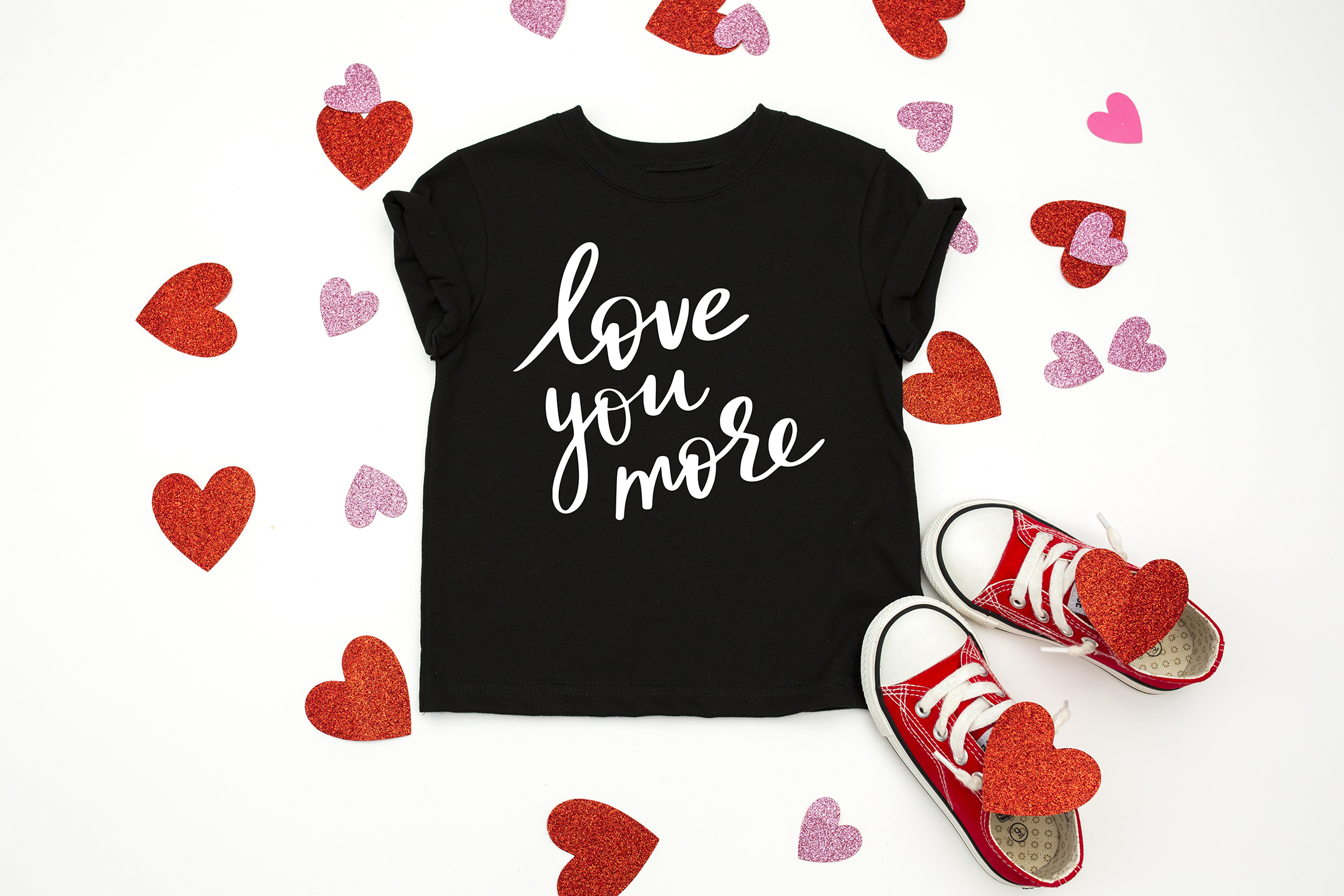 Download a FREE Love You More Valentine's Day SVG File by Pineapple Paper Co.