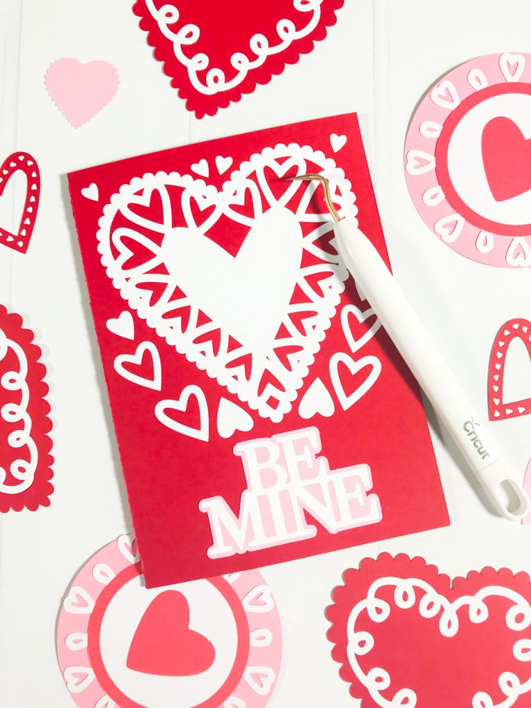 Make a Handmade Valentine’s Card with Martha Stewart, Cricut, and Michaels