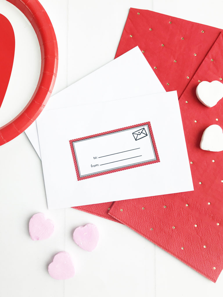 Printable Valentine Tags by Pineapple Paper Co.
