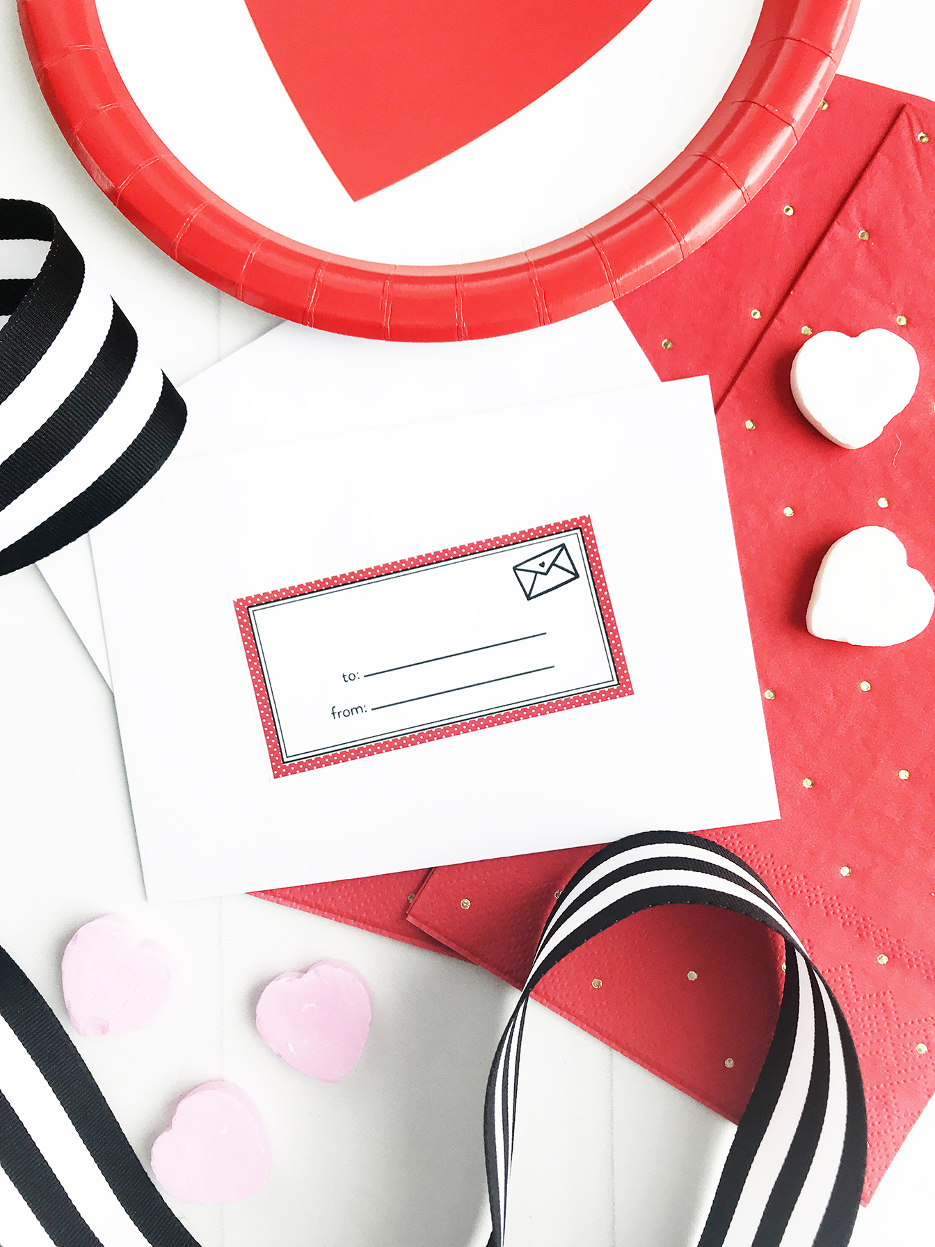 Make Easy Valentine Cards with FREE Printable Tags