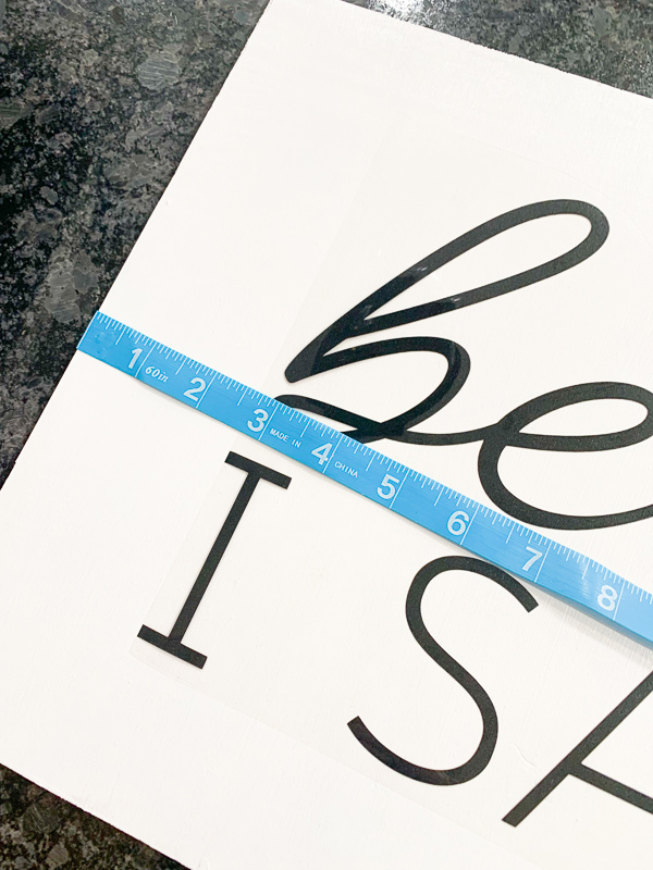 DIY Wooden Farmhouse Sign "Because I Said So" for Mother's Day by Pineapple Paper Co.
