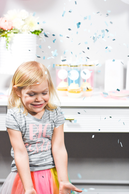 Gender Reveal Party Ideas by Pineapple Paper Co.