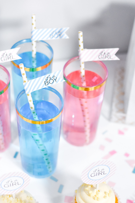 Gender Reveal Party Ideas by Pineapple Paper Co.
