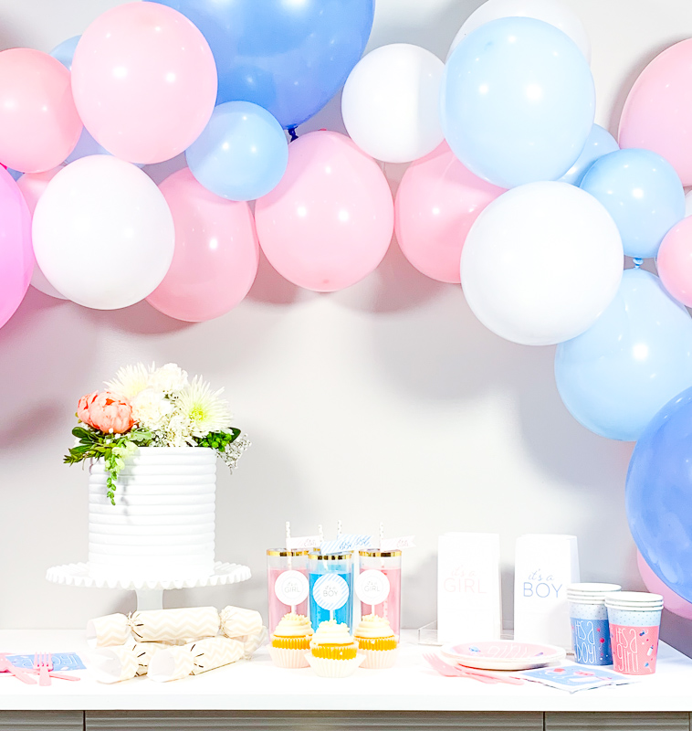 Gender Reveal Party Ideas by Pineapple Paper Co.