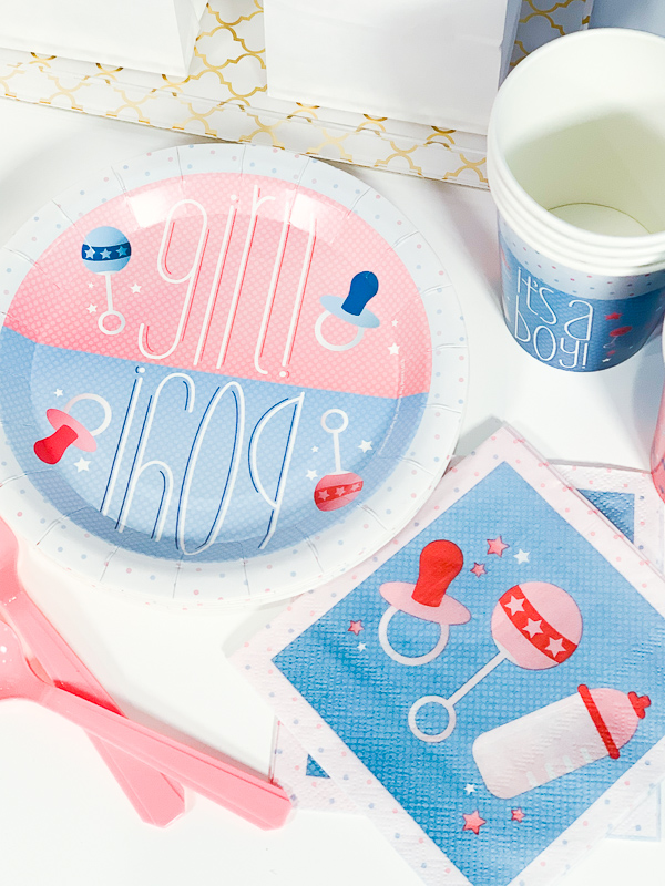 Gender Reveal Party Ideas by Pineapple Paper Co.