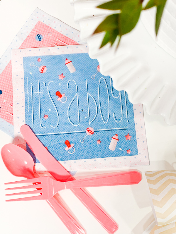 Gender Reveal Party Ideas by Pineapple Paper Co.