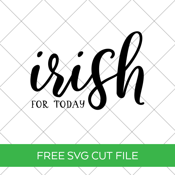 How to Make an Easy DIY St. Patrick's Day Shirt with a Free Irish SVG by Pineapple Paper Co.