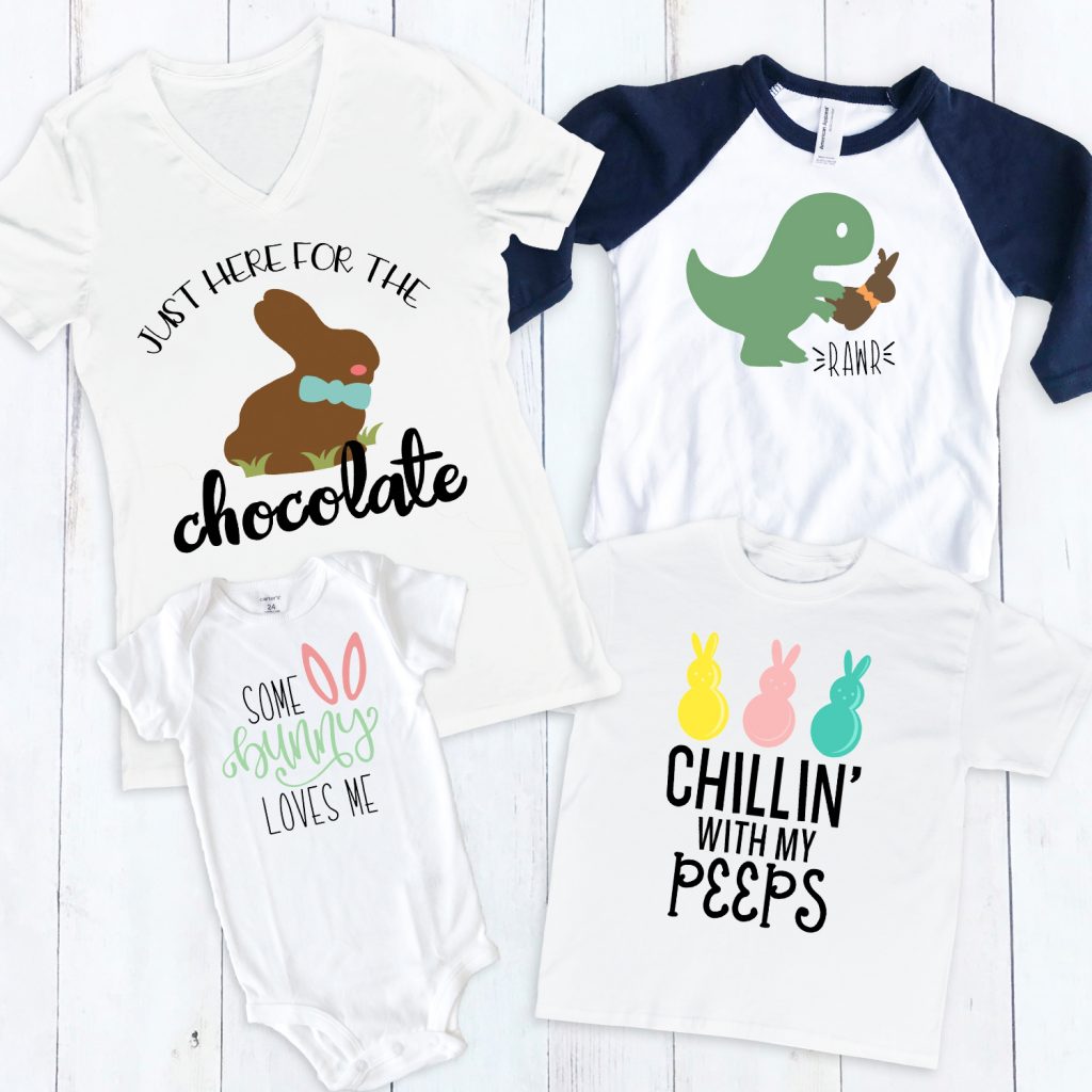 DIY Easter Shirt Designs to Make with your Cricut by Pineapple Paper Co.