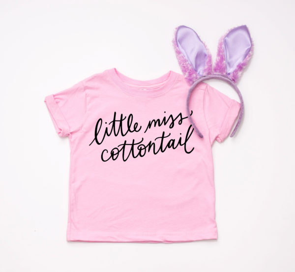 Little Miss Cottontail Easter Shirt