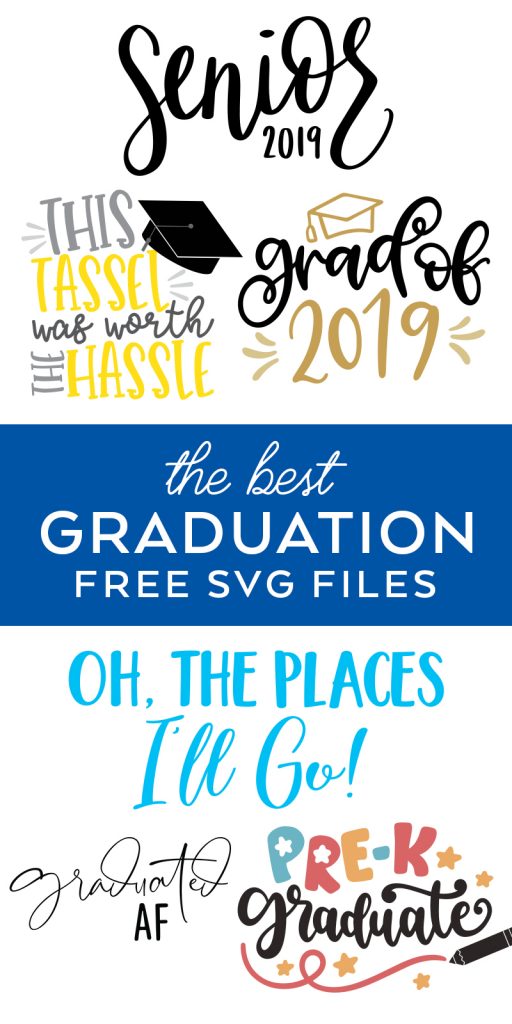 Free Graduation SVG Files for Cricut and Silhouette by Pineapple Paper Co.