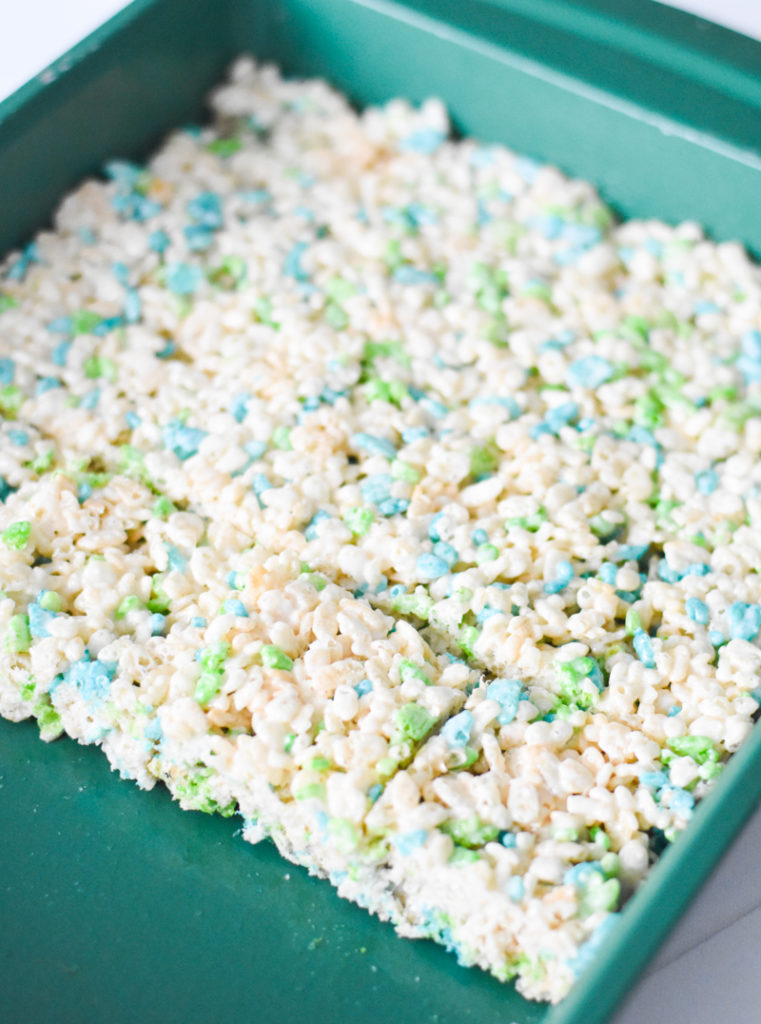 Dinosaur Egg Rice Krispie Treats by Pineapple Paper Co.