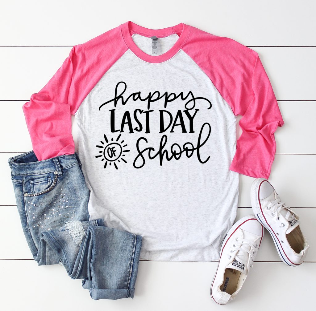 Free Happy Last Day of School SVG Cut File by Pineapple Paper Co.