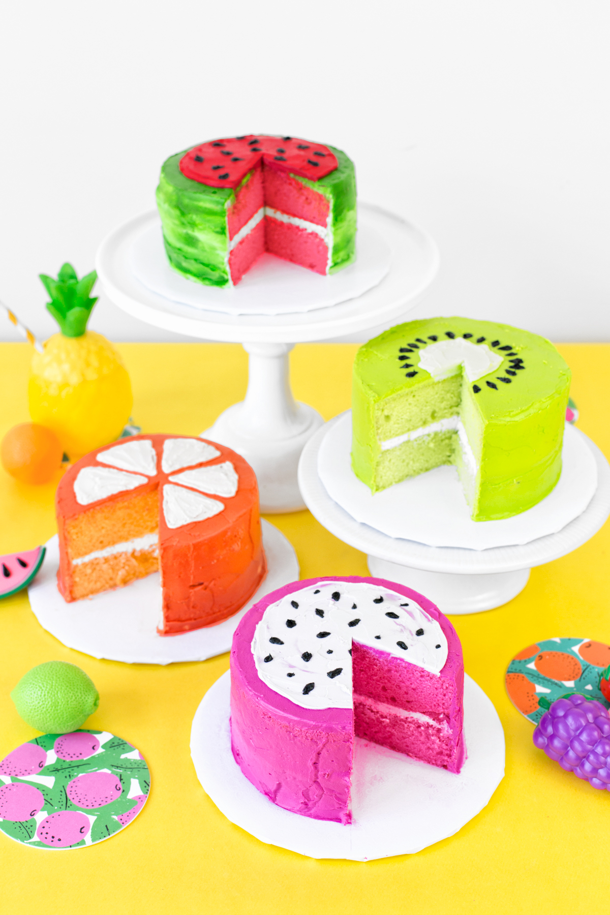 Fruit Slice Cakes by Studio DIY