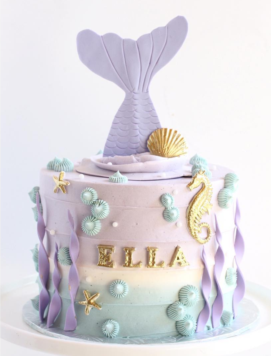 10+ Amazing Mermaid Birthday Cake Ideas - Pineapple Paper Co.