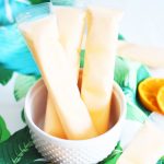 Easy Orange Dreamsicle Alcoholic Popsicle Recipe with Jackson Morgan Southern Cream by Pineapple Paper Co.
