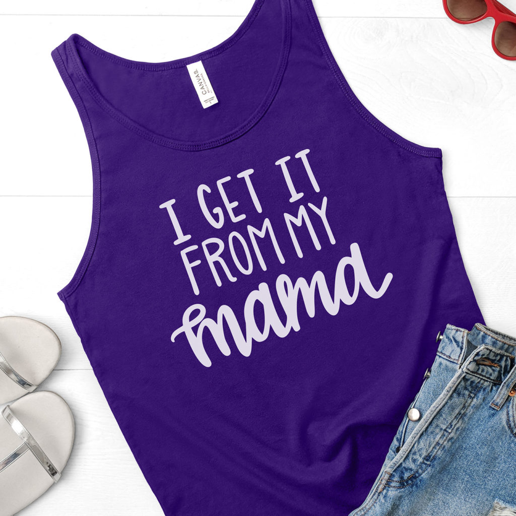 I Get it From My Mama FREE SVG for Mother's Day by Pineapple Paper Co.