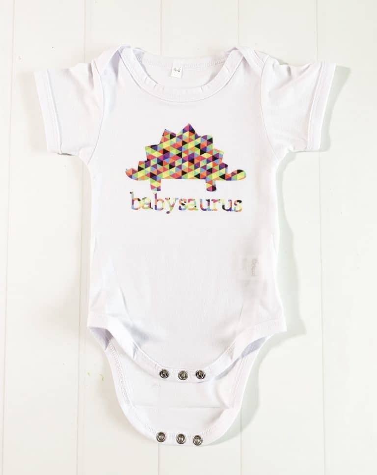 How to Make a Baby Onesie with Cricut Infusible Ink