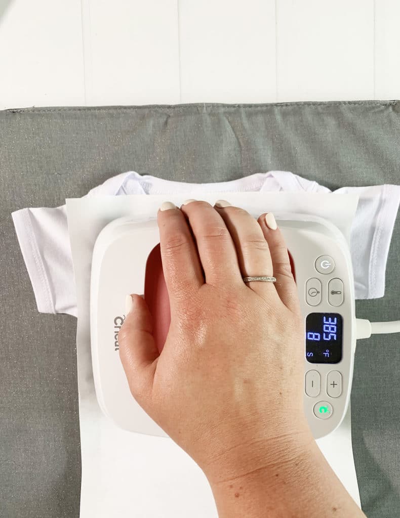 How to Make a Baby Onesie with Cricut Infusible Ink