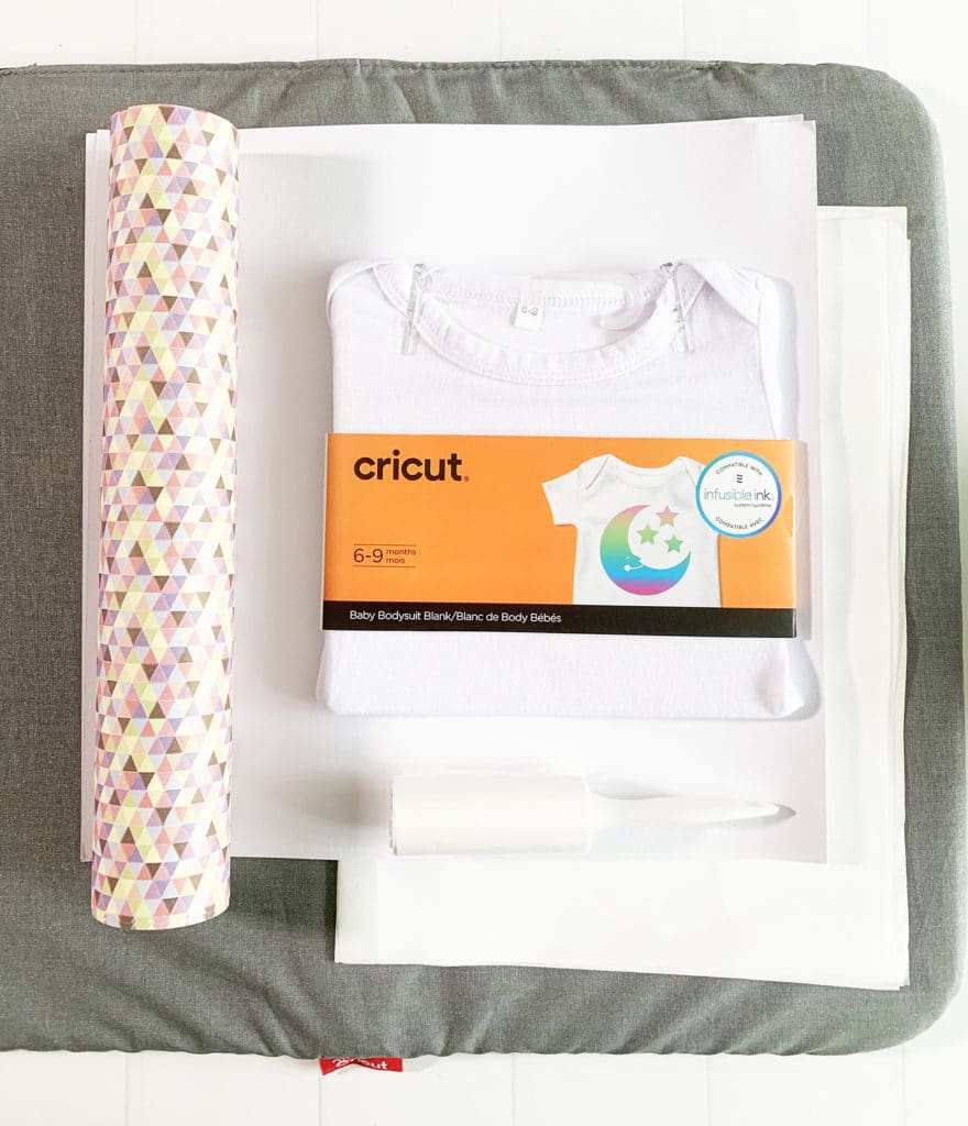 How to Make a Baby Onesie with Cricut Infusible Ink