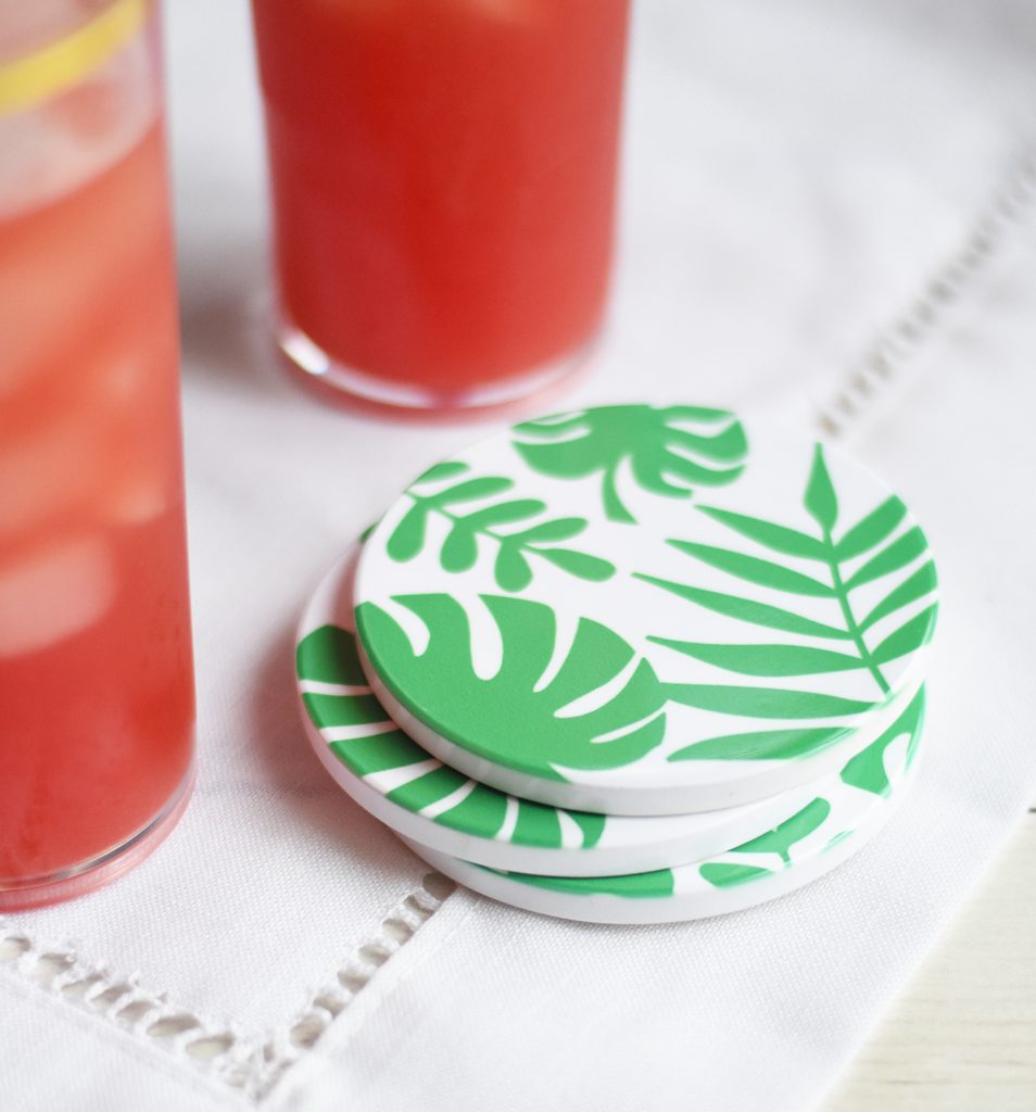 Cricut Infusible Ink Ceramic Coasters by Pineapple Paper Co.