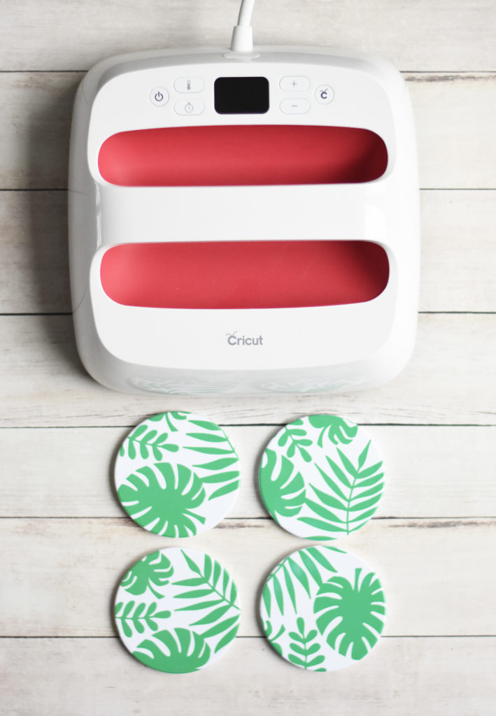 Cricut Infusible Ink Ceramic Coasters by Pineapple Paper Co.