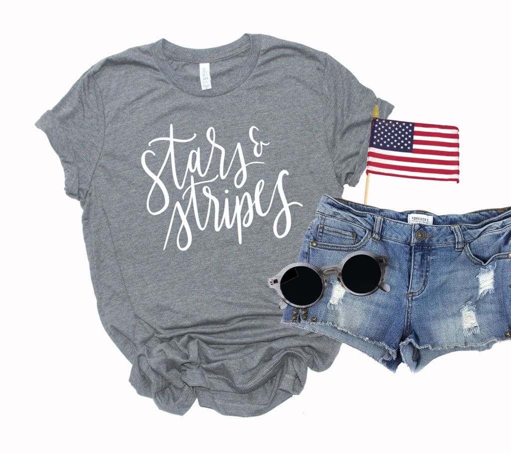 Free Stars and Stripes SVG for Cricut and Silhouette Machines
