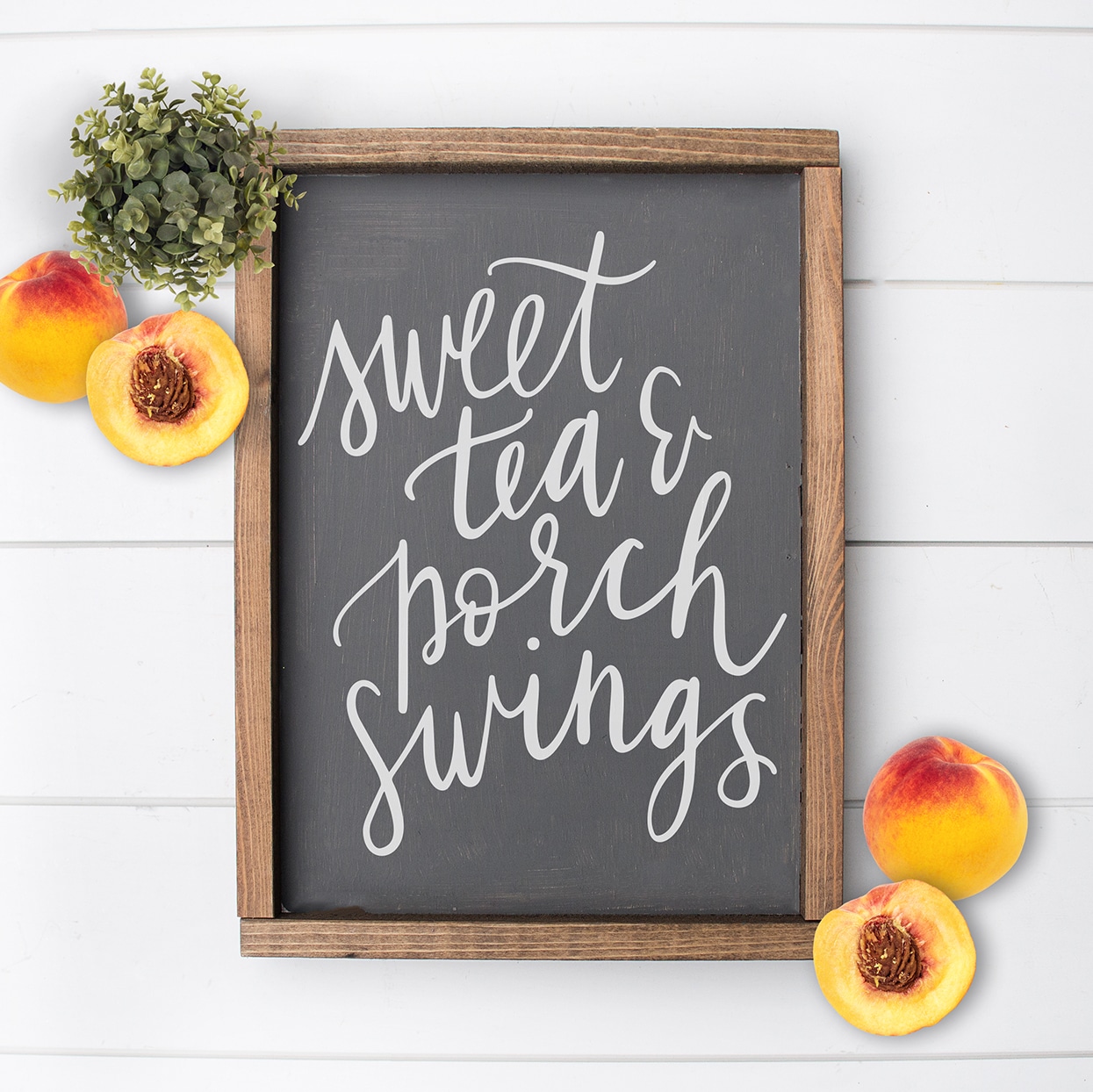 Free Sweet Tea & Porch Swings Southern SVG Cut File