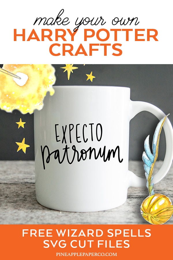 Free Harry Potter Spells SVG Cut Files for Cricut and Silhouette by Pineapple Paper Co.