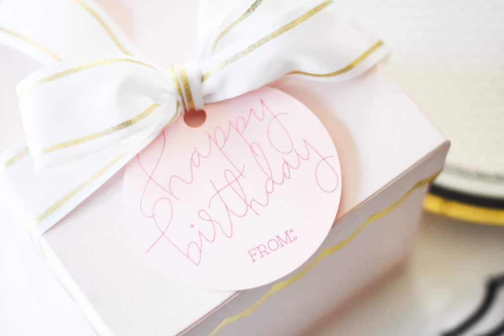 Free Happy Birthday SVG for Cricut and Silhouette Pens or Foil Quill Hand Lettered by Pineapple Paper Co.