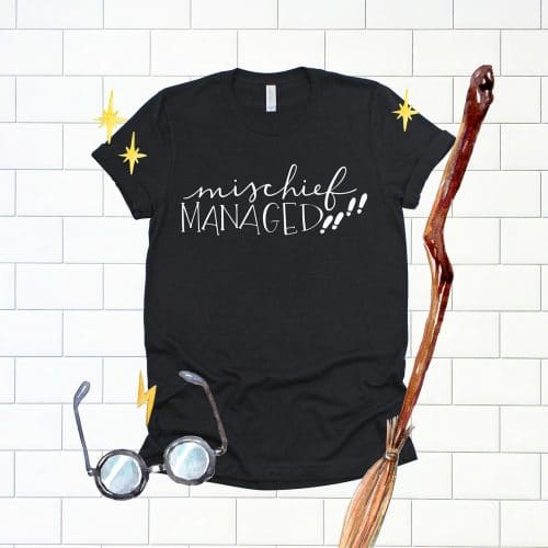 Free Mischief Managed Harry Potter SVG Cut File for Cricut & Silhouette by Pineapple Paper Co.