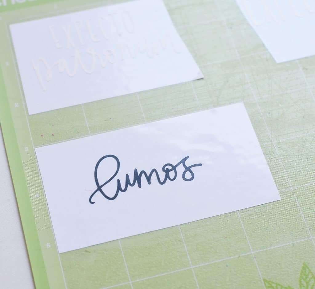 Harry Potter Spell Cricut Mat