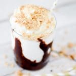 Boozy S'mores Milkshake Recipe with Jackson Morgan Southern Cream by Pineapple Paper Co.