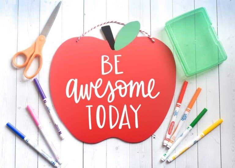 Be Awesome Today Free Teacher SVG