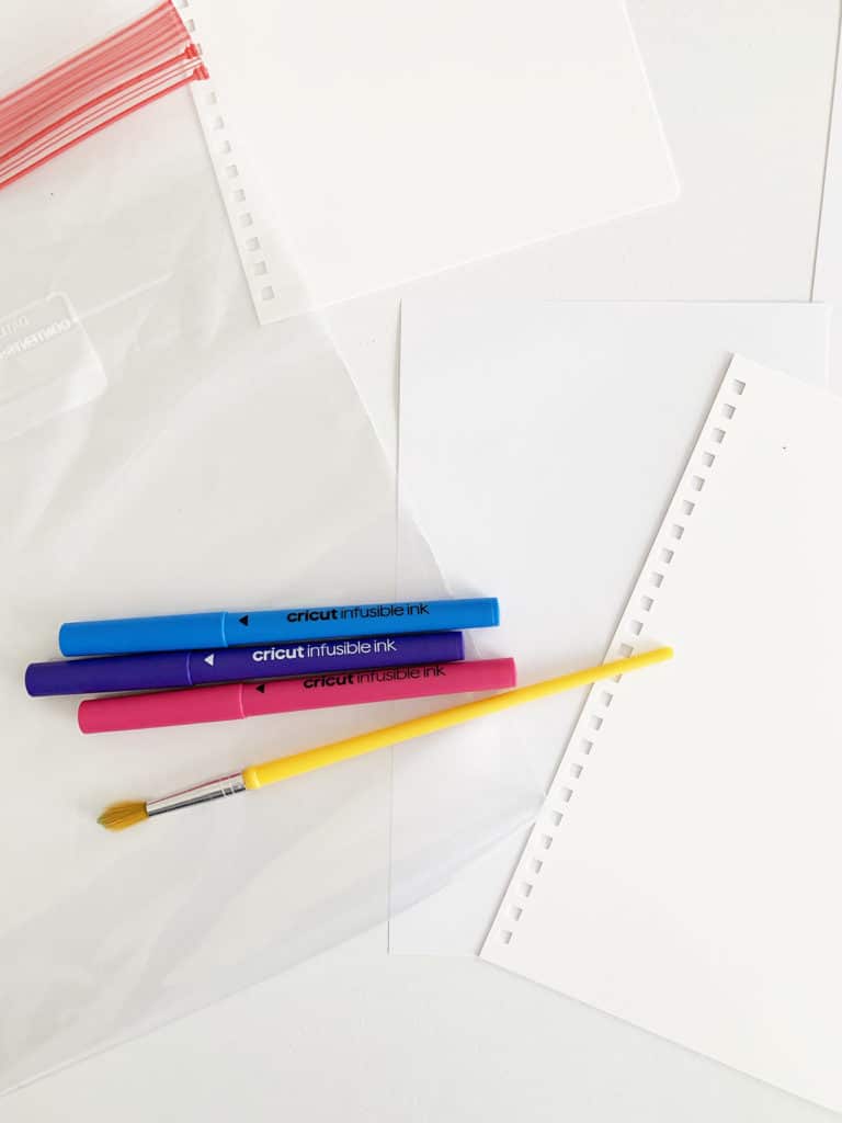 Unicorn Notebook DIY with Cricut Infusible Ink by Pineapple Paper Co.