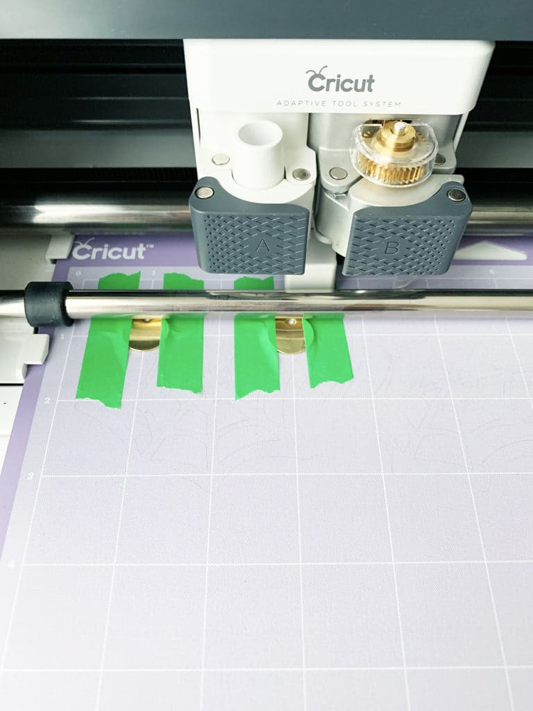 How to Make a Monogram Necklace with the Cricut Engraving Tool by Pineapple Paper Co.