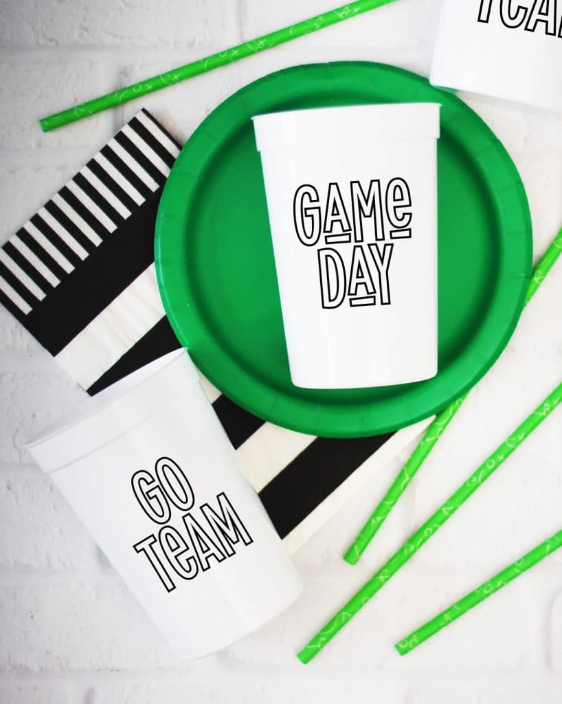 Game Day Football SVG FREE by Pineapple Paper Co.