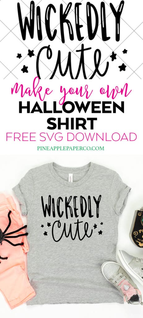Free Wickedly Cute Halloween SVG by Pineapple Paper Co.
