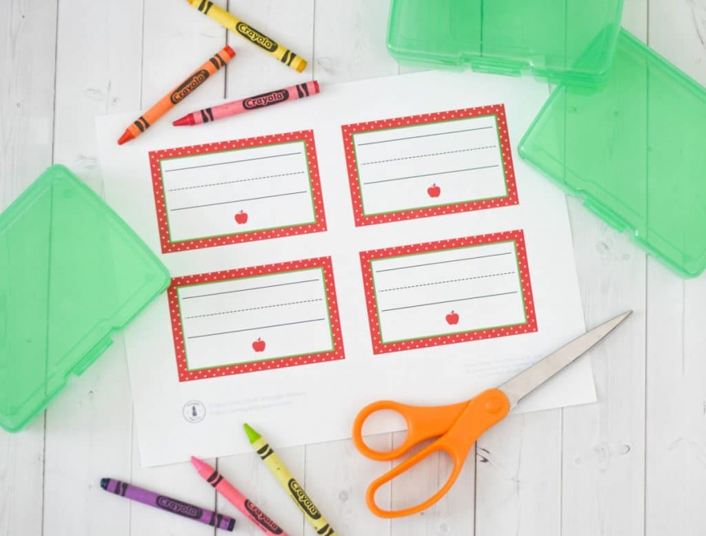 Free Printable School Labels by Pineapple Paper Co.