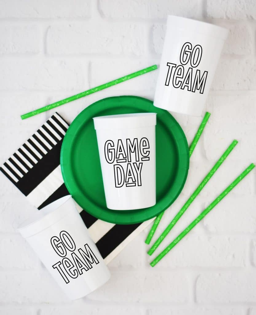 Game Day Football SVG FREE by Pineapple Paper Co.