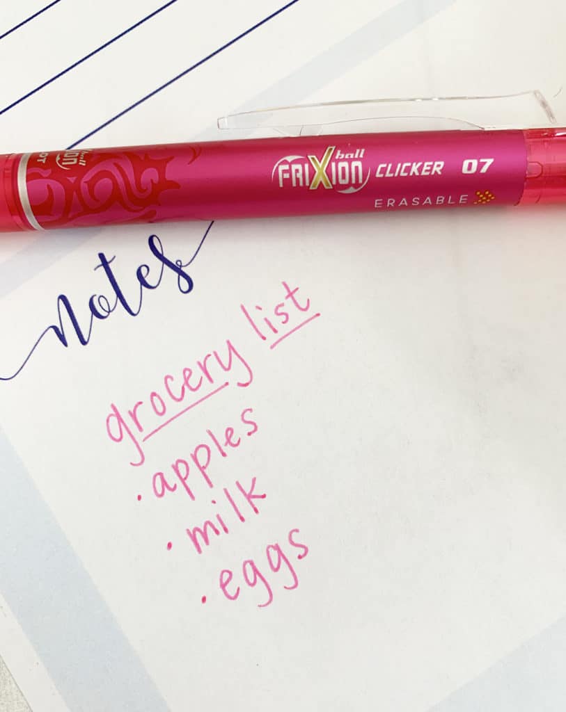 Free Printable To Do List by Pineapple Paper Co. using hand lettering tips with G2 and erasable FriXion pens by Pilot Pen at Michaels