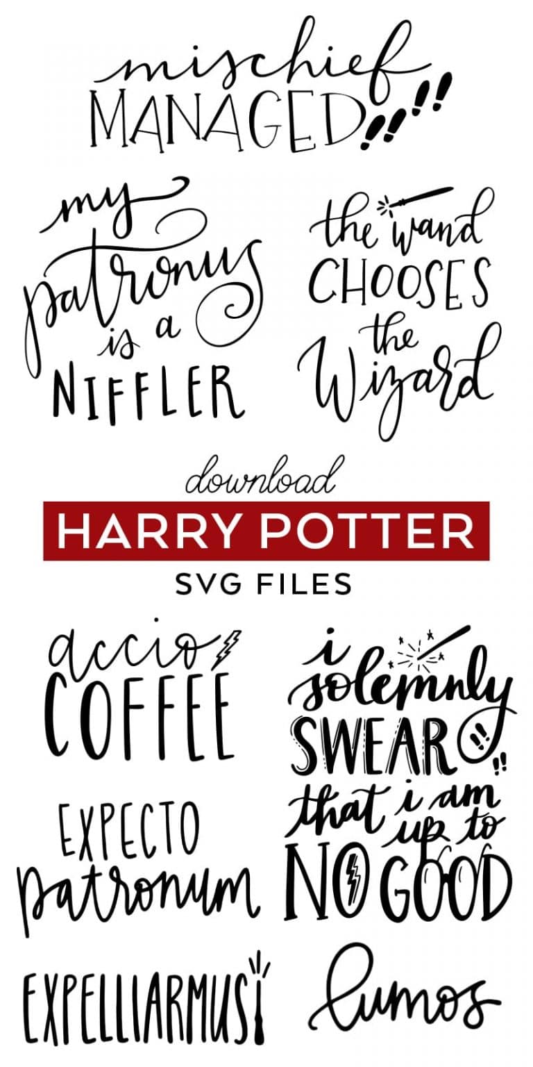 21+ Harry Potter SVG Files