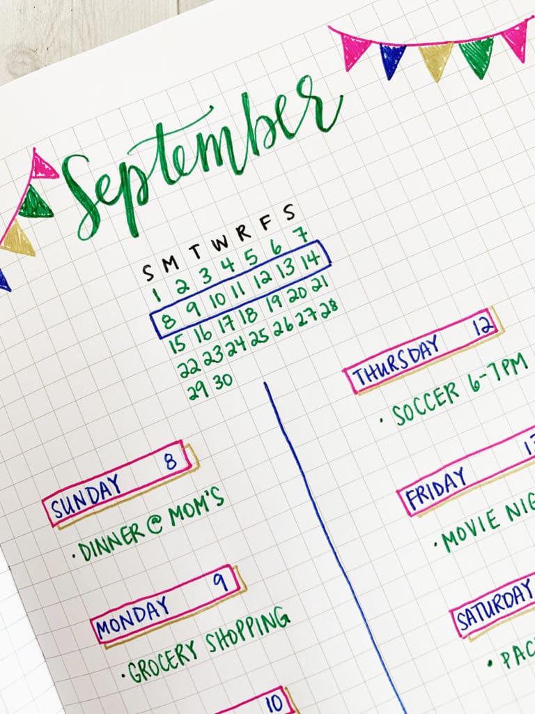 Free Printable To Do List by Pineapple Paper Co. using hand lettering tips with G2 and erasable FriXion pens by Pilot Pen at Michaels