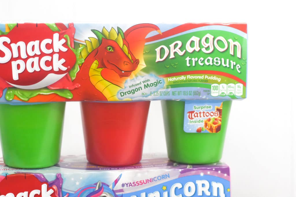 Unicorn & Dragon Snack Pack Free Printables by Pineapple Paper Co.
