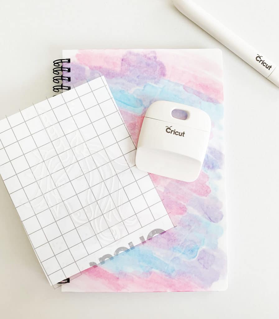 Unicorn Notebook DIY with Cricut Infusible Ink by Pineapple Paper Co.