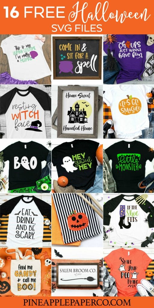 Little Monster Free Halloween SVG for Cricut & Silhouette Machines by Pineapple Paper Co.