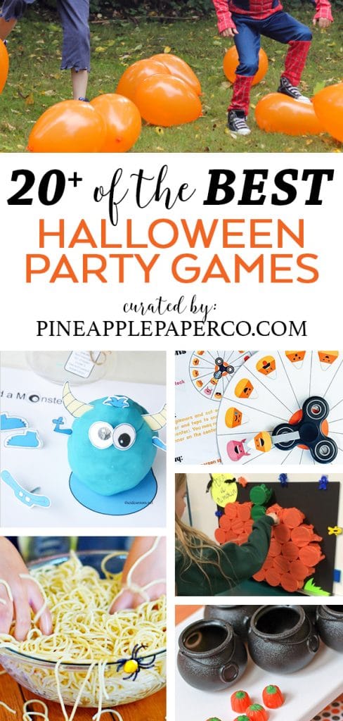 Halloween Party Games for Kids of All Ages curated by Pineapple Paper Co.