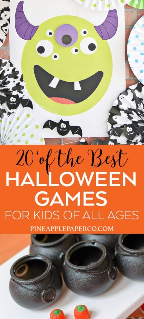 Halloween Party Games for Kids of All Ages curated by Pineapple Paper Co.