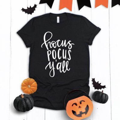 Hocus Pocus Y’all Shirt + FREE SVG Cut File