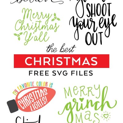 Best FREE Christmas SVG Files